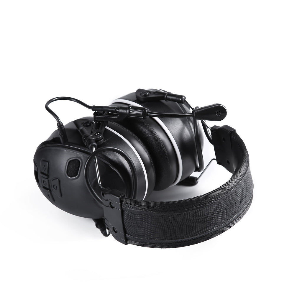Wireless Bluetooth Shooting Earmuffs with Microphone, Electronic Sound Pickup & Noise Canceling Hearing Protection Headphones