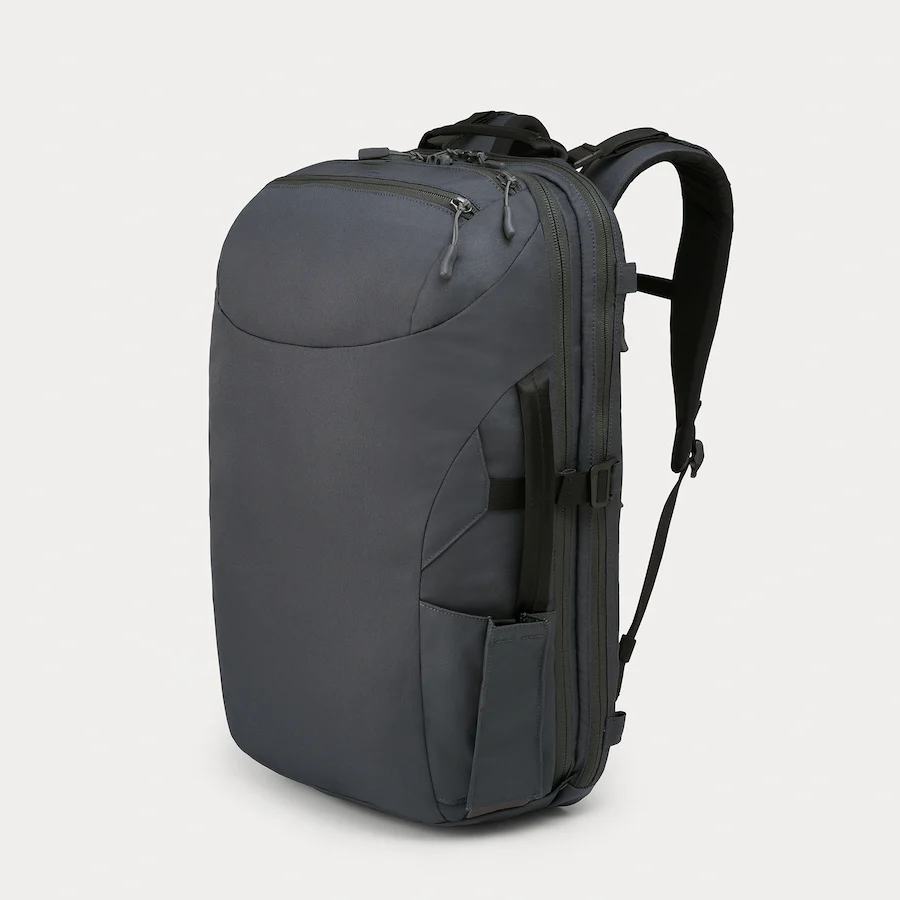 Flat-Opening Carry-On 3.0 Travel Backpack with Hideaway Straps & Heavy-Duty Weatherproof Fabric
