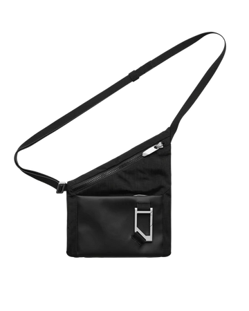 Ultra-Thin Compact Crossbody Sling Pouch with Multi-Layer Organized Storage