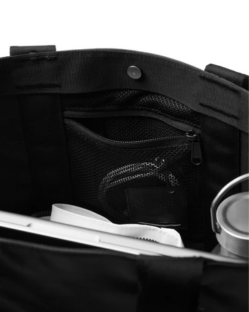 16L Lightweight Self-Standing Water Resistant Daily Tote Bag with Snap Closure