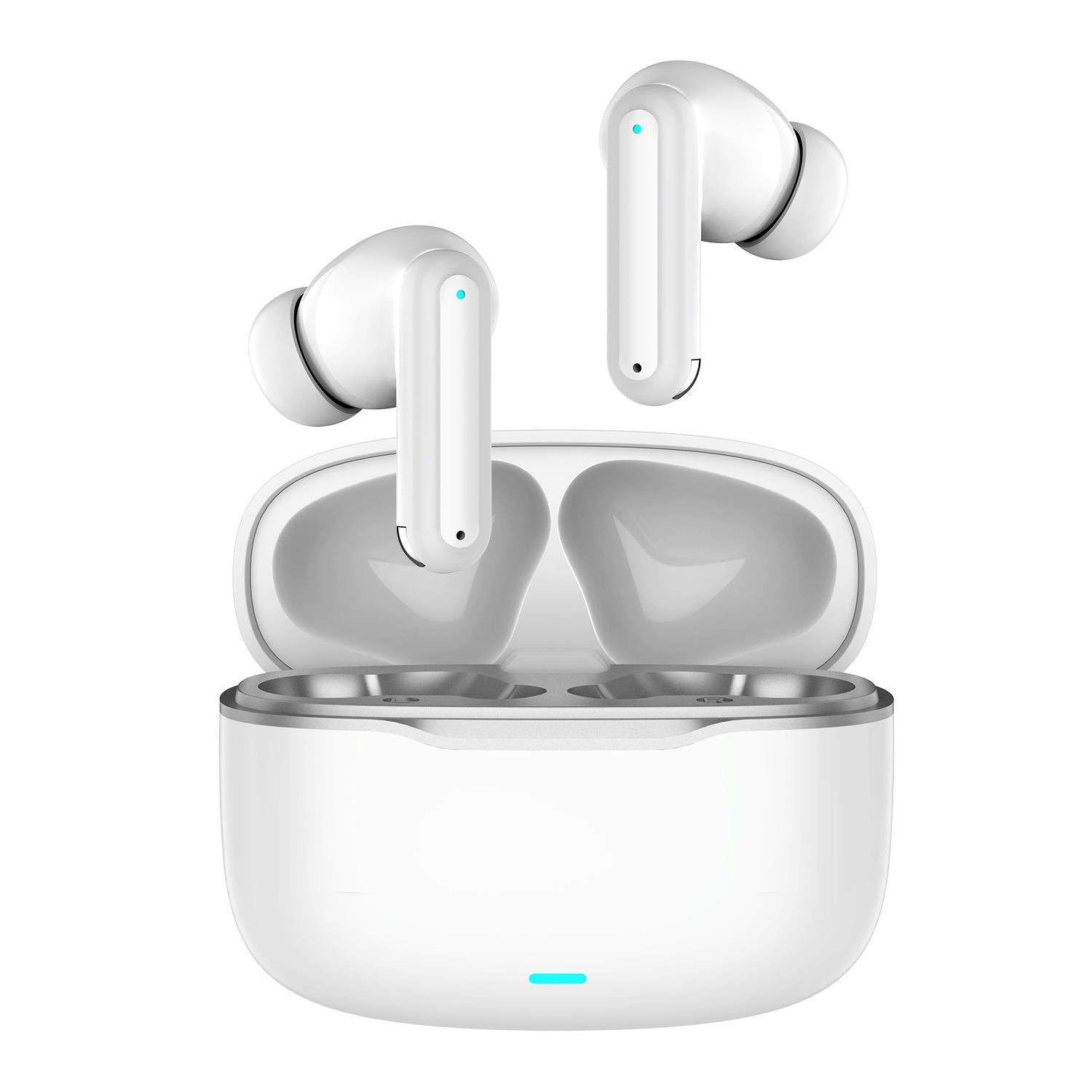 Dual ANC ENC In Ear TWS Earbuds with Charging Case Deep Bass & Extended Playback Life
