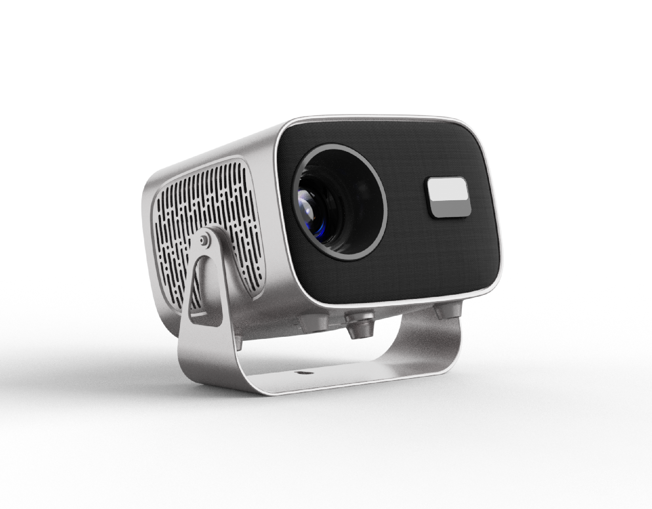 Rotatable Bracket Mini Android 11 LED Projector 1080P Supported Portable Home Cinema Projector