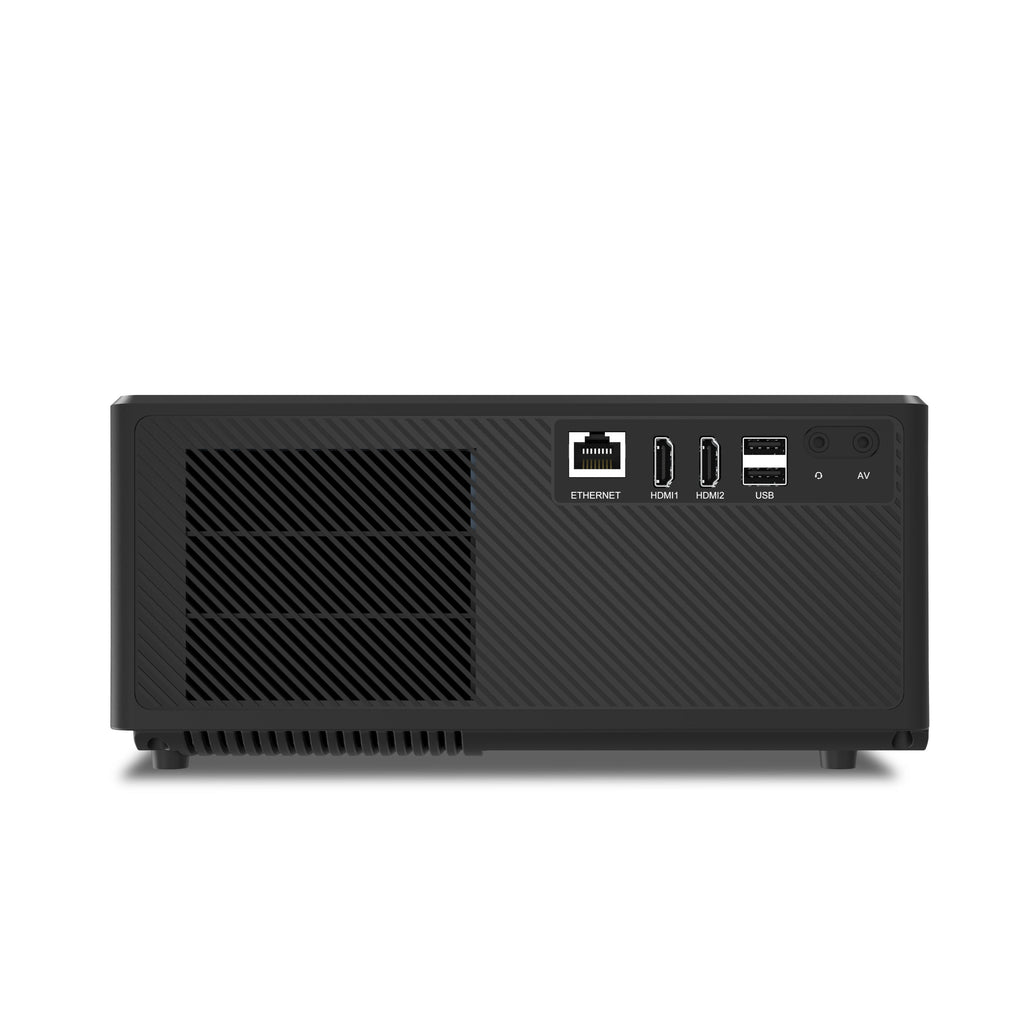 Matte Hard Shell Full HD Android Smart Projector Auto Focus & 4-Point Electronic Keystone Home Theater Projector
