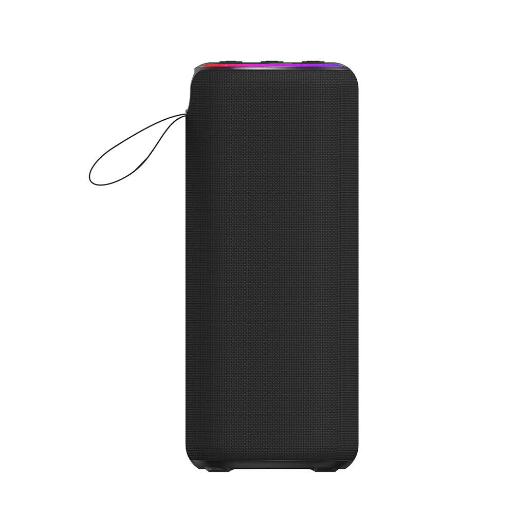IPX4 Waterproof Compact Portable Bluetooth Speaker with Dynamic RGB Lights for Indoor Party & Outdoor Travel