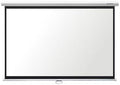 Electric Motorized Auto-Roll Projector Screen 4:3&16:9 Matte White Fabric Projection Screen for Home Office & Classroom