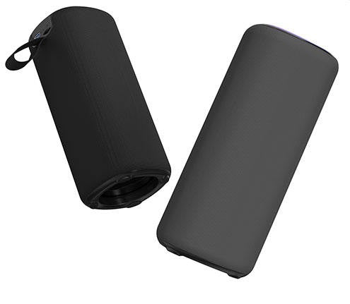 IPX4 Waterproof Compact Portable Bluetooth Speaker with Dynamic RGB Lights for Indoor Party & Outdoor Travel