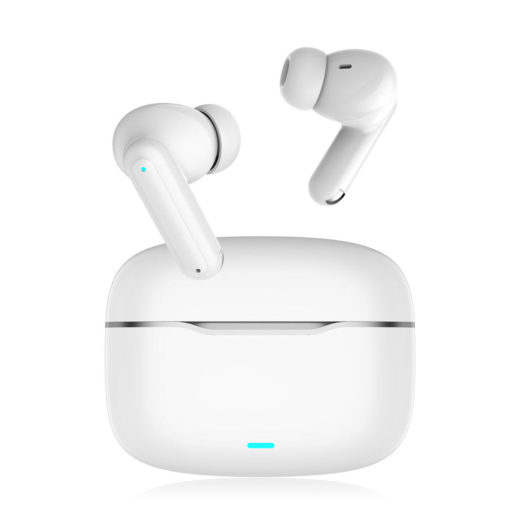 Dual ANC ENC In Ear TWS Earbuds with Charging Case Deep Bass & Extended Playback Life