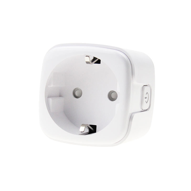 EU Standard 16A Mini WiFi Smart Plug with Timer & Power Monitoring, Compatible with Alexa & Google Home