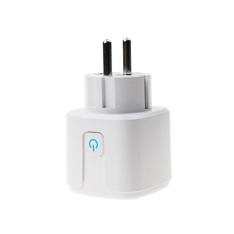 EU Standard 16A Mini WiFi Smart Plug with Timer & Power Monitoring, Compatible with Alexa & Google Home