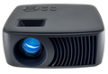 Compact Pocket-Sized 720P LCD LED Projector 90 ANSI Lumen Portable Home Cinema Projector with Built-in Speaker