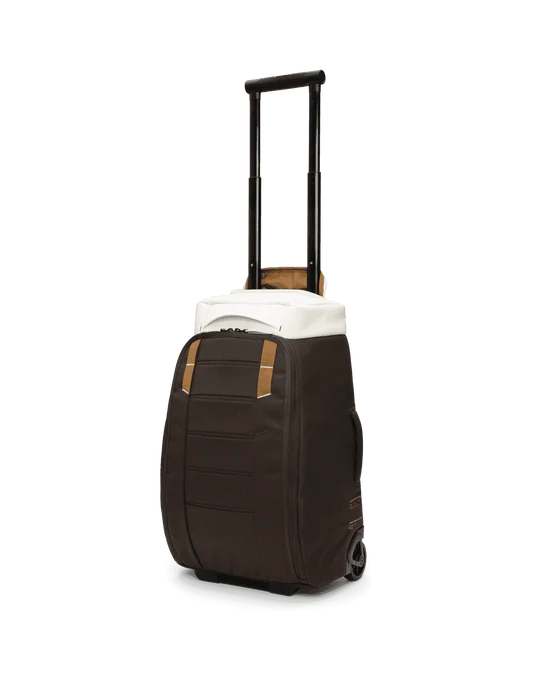 40L Soft-Shell Wheeled Carry-On Luggage with Reinforced Frame & Quick-Access Laptop Sleeve