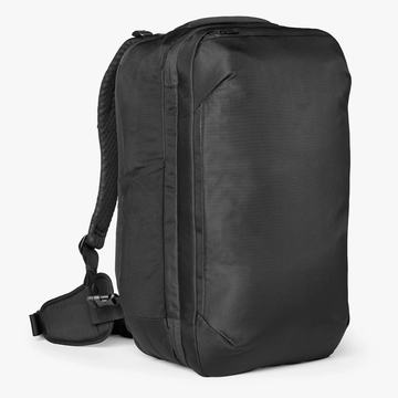 40L Lightweight Clamshell Carry-On Travel Backpack with Weight-Relief Hip Belt