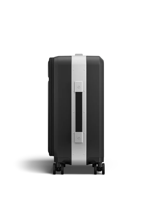 36L Front-Open Aluminum Frame Carry-On Luggage with TSA Lock & Silent 360° Spinner Wheels