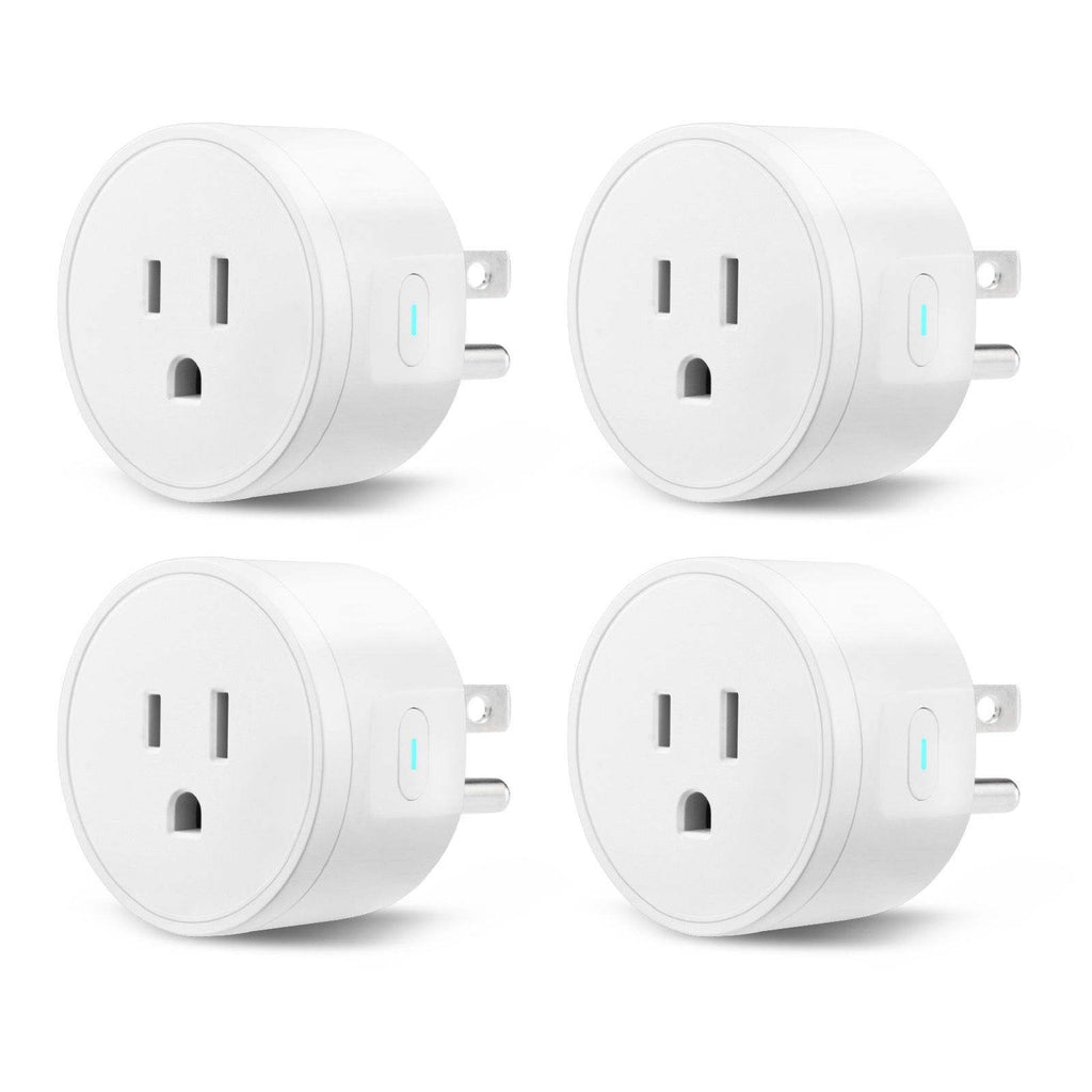 US Standard WiFi Smart Plug 15A Timer Socket APP Control Compatible with Alexa & Google Home