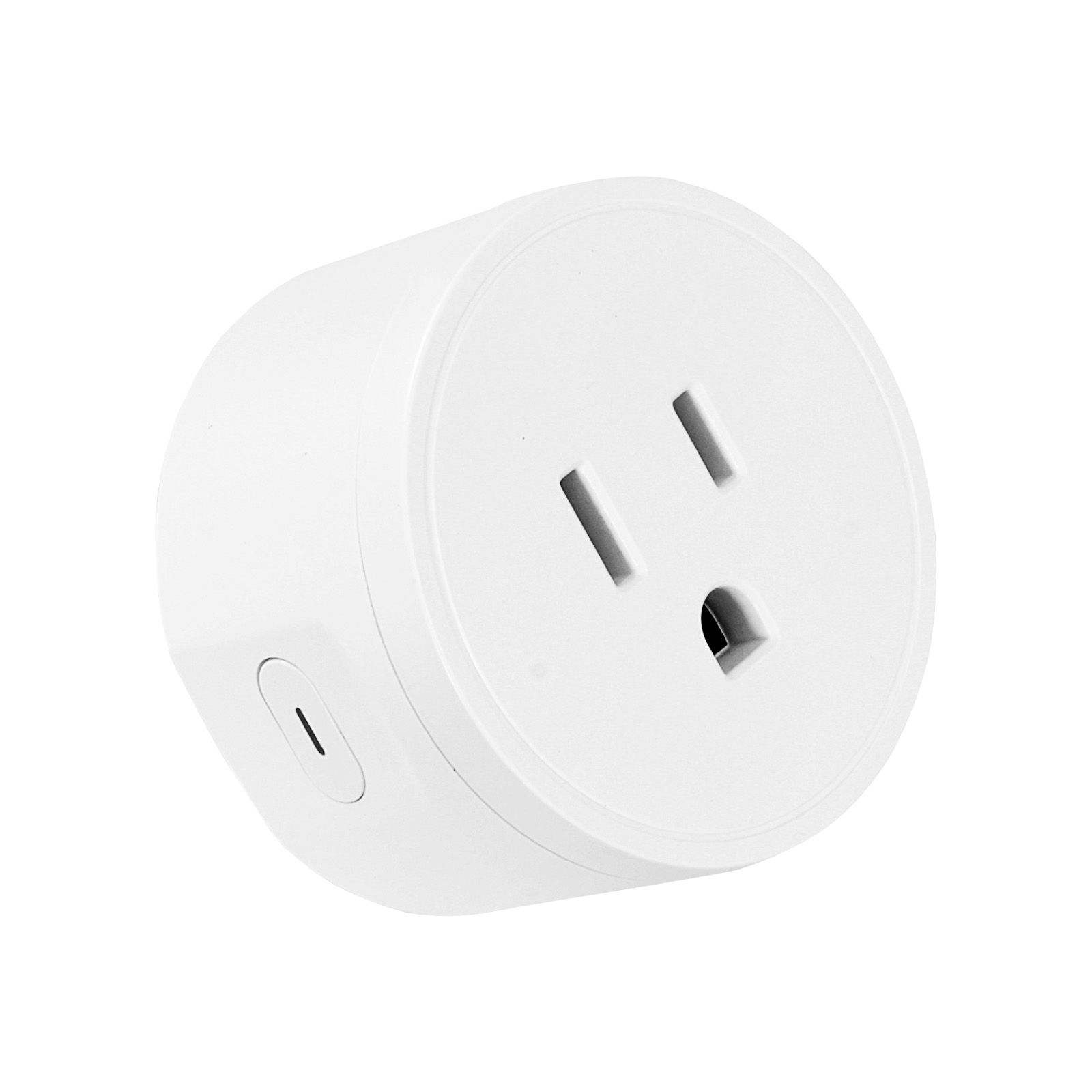 US Standard WiFi Smart Plug 15A Timer Socket APP Control Compatible with Alexa & Google Home
