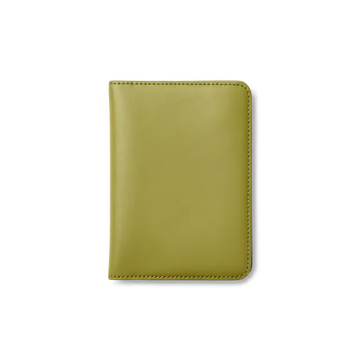 Bi-fold Full Grain Nappa Leather Travel Passport Wallet with RFID Shielding